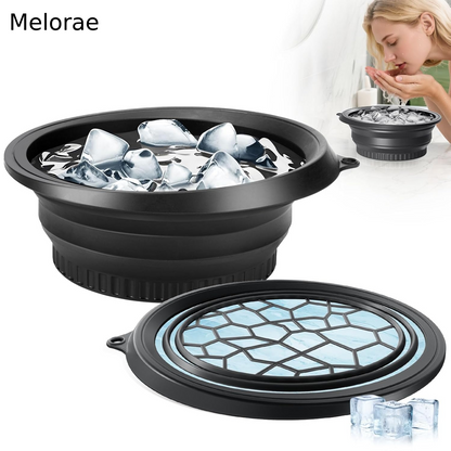 Collapsible Ice Face Bowl – Built-In Ice Tray